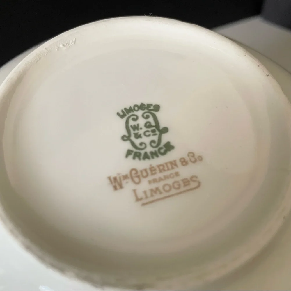 Sugar & Creamer SET - Guerin Limoges